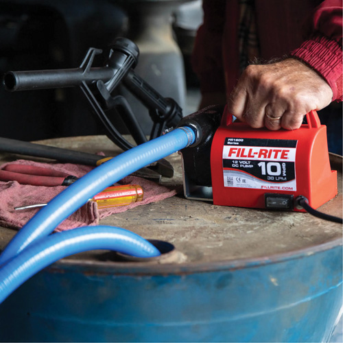 Pompe de transfert de carburant 12 V CC avec pistolet Auto-Cam