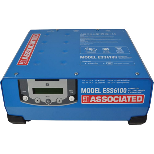 100 A High-Power Smart Charger with Inverter Technology Auto-Cam