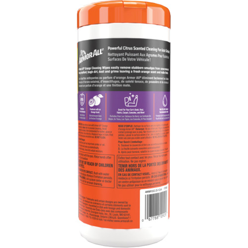 Air Freshening Cleaning Wipes Auto-Cam