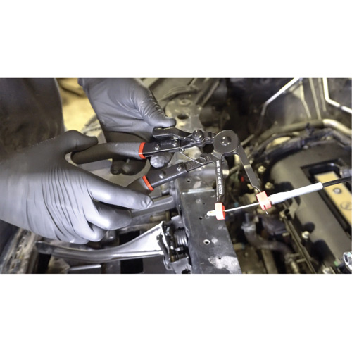 Button Connector Pliers with 23" Cable Auto-Cam