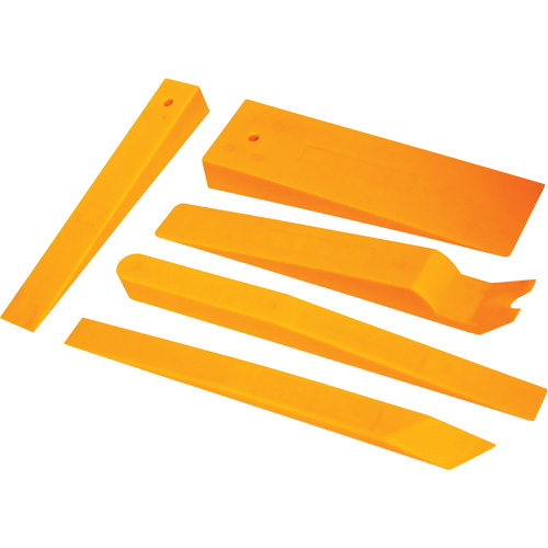 5-Piece Nylon & Neon Orange Wedge Assortment Set Auto-Cam
