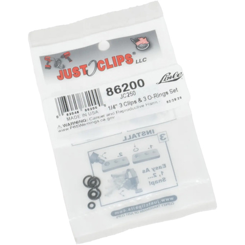Jeu de clips et joints toriques de 1/4 po Auto-Cam