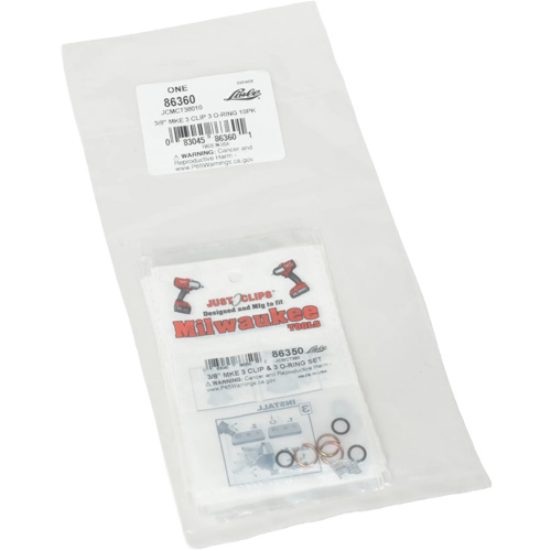 3/8" Clips & O-Rings Set for Milwaukee - Bulk Auto-Cam