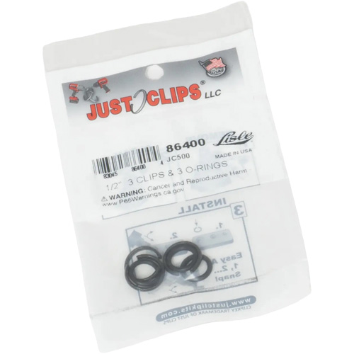 Jeu de clips et joints toriques de 1/2 po Auto-Cam