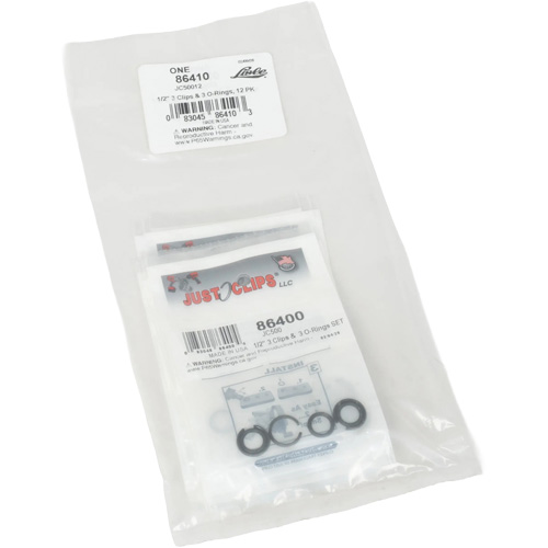 1/2" Clips & O-Rings Set - Bulk Auto-Cam