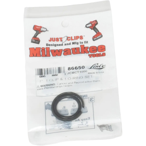 Jeu de clip et joint torique de 1 po pour Milwaukee Auto-Cam