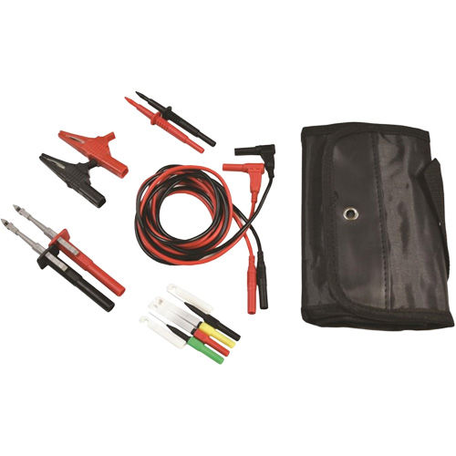 Ensemble de fils d'essai automobile Pro avec sondes d'essai de premi&egrave;re qualit&eacute; Auto-Cam