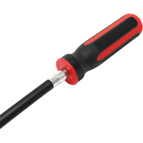 Extra Long Flex Driver with 1/4" Sq. x 1/4" Hex Adapter Auto-Cam