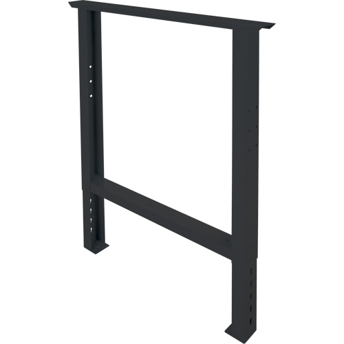 Industrial Duty Leg for Workbench, Steel, 30" D x 34" H, Single Auto-Cam