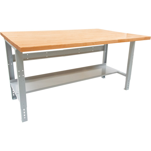 Industrial Modular Workbench, 1000 lbs. Cap., 72" W x 48" D Auto-Cam