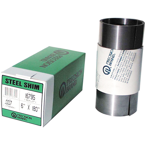 Shim Stock Rolls & Sheets, 0.002" Thickness, Steel Auto-Cam