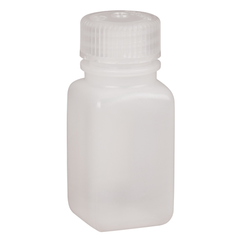 Bouteilles peu encombrantes &agrave; prise facile, Carr&eacute;e, 2 oz, Plastique Auto-Cam