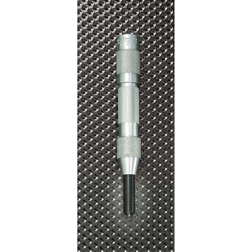 Hinge Locating Automatic Center Punch With  Adjustable Stroke, 5/8" Dia., 5/8" Stock Size, 5" L Auto-Cam