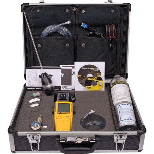 D&eacute;tecteurs multi-gaz XT II BW - Trousse standard pour espace clos, 4 Gaz, CO/H2S/LIE/O2 Auto-Cam