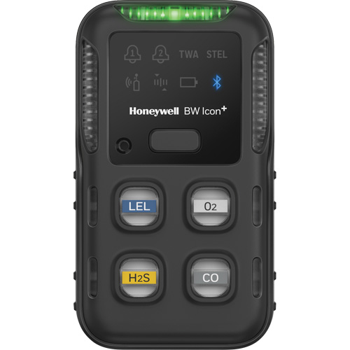 BW Icon+ Multi-Gas Gas Detector, 4 Gas, LEL - H2S - O2/SO2 Auto-Cam