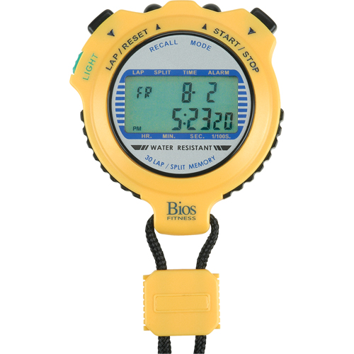 Digital Stop Watches, Digital, Water Resistant Auto-Cam