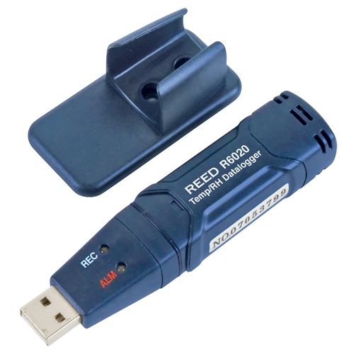 Temperature/Humidity Data Logger with ISO Certificate, -35°C to 80°C (-31°F to 176°F) Auto-Cam