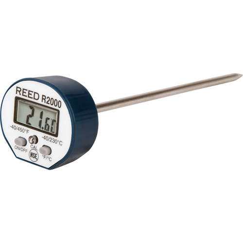 Thermometer, Contact, Digital, -40-450°F (-40-230°C) Auto-Cam