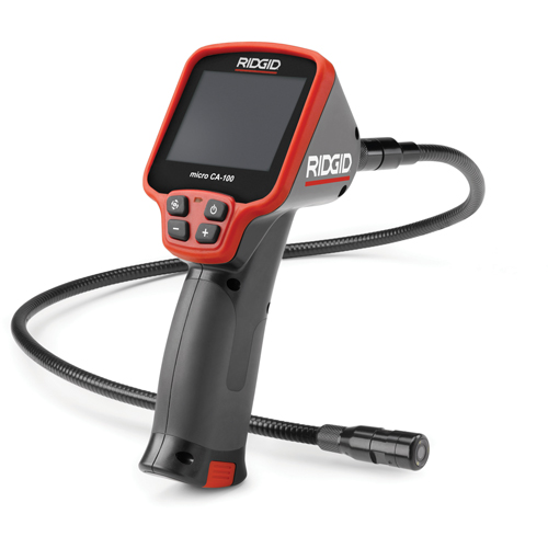 Micro CA-150 Inspection Camera, 3.5" L x 3.5" W Display, 320 x 240 pixels, 17 mm (2/3") Camera Head Auto-Cam
