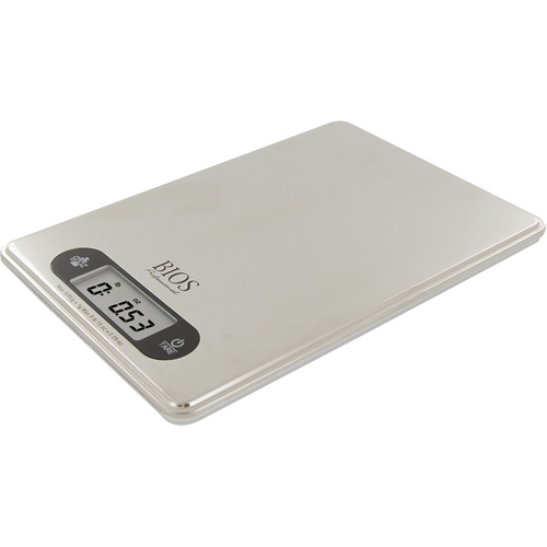 Portion Control Scale, 9 lbs. / 5000 g  Cap., 1 g / 0.1 oz. Graduations Auto-Cam
