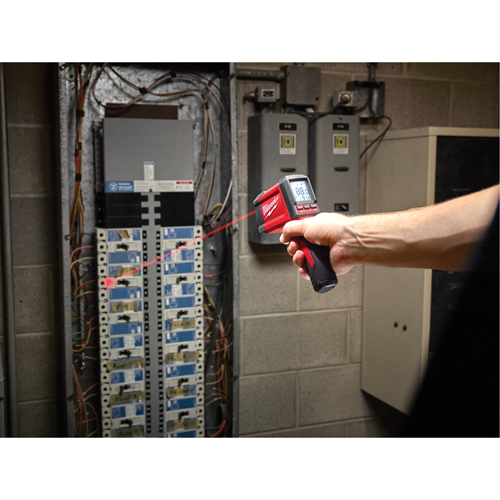 Infrared Temperature Gun, -22° - 1022° F ( -30° - 550° C ), 12:01/12:1, Fixed Emmissivity Auto-Cam