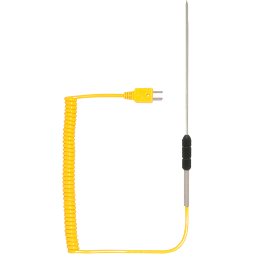 Food Thermometer with HACCP Check, Contact, Digital, -83.2 - 1999°F (-64 to 1400°C) Auto-Cam