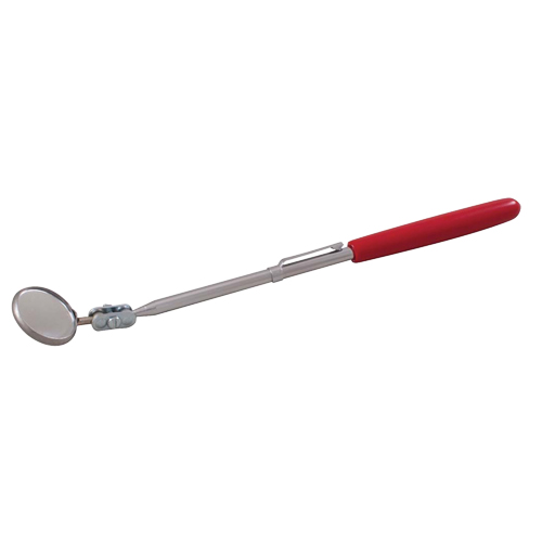 Inspection Mirror, Circular, 7/8" L x 7/8" W, Non Telescopic Auto-Cam