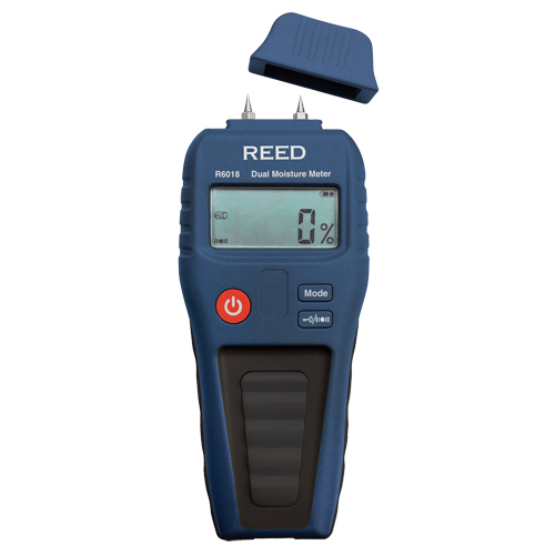 Dual Moisture Meter, 0 - 80% Moisture Range, 41°- 113° F ( 5° - 45° C ) Temperature Range Auto-Cam