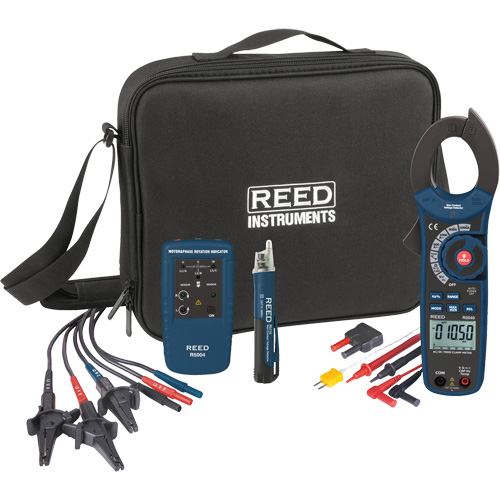 Phase Rotation/Clamp Meter Kit  Auto-Cam