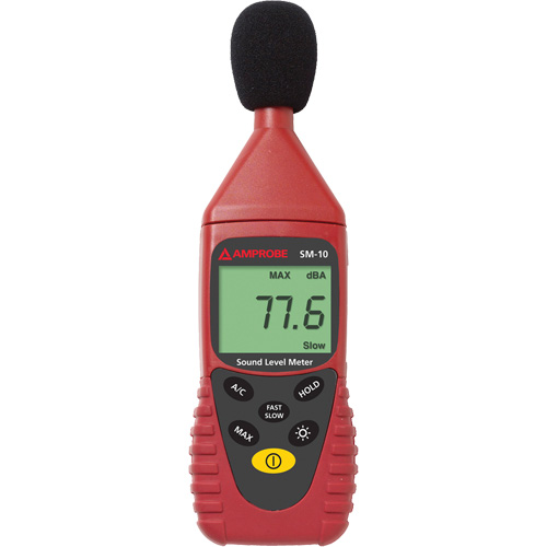 Sonom&egrave;tre SM-10, Gamme de mesure 0 - 50 dB Auto-Cam