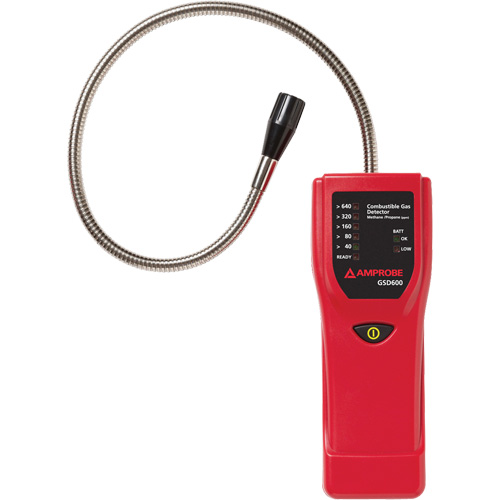 GSD600 Gas Leak Detector, Display & Sound Alert Auto-Cam