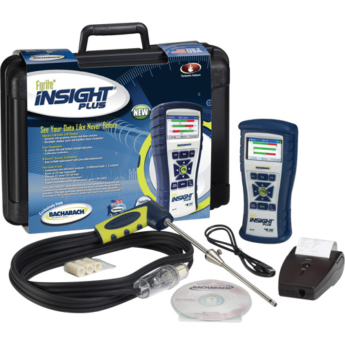 Trousse de rapport sur lanalyseur de combustion Fyrite Insight Plus Auto-Cam
