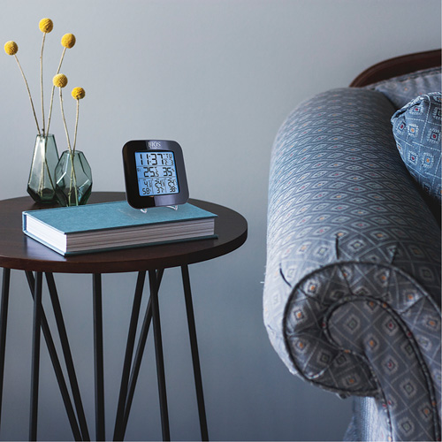 Wireless Weather Station with 3 Sensors, Non-Contact, Digital, 40-158°F (-40-70°C) Auto-Cam