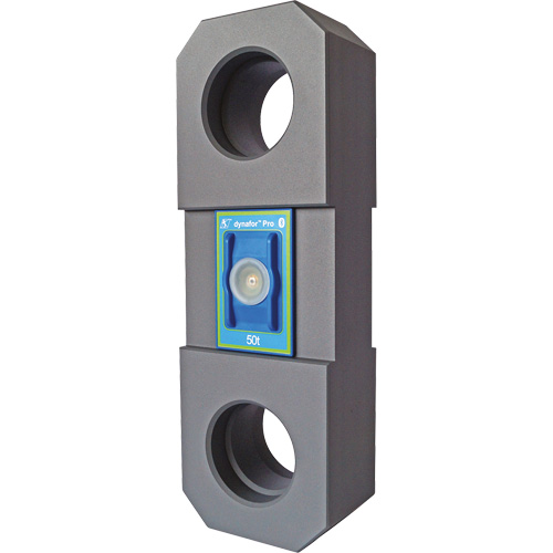 Dynamom&egrave;tre num&eacute;rique sans fil Pro Dynafor, Affichage &agrave; distance, Charge d'utilisation max. 100000 lb (50 tonnes) Auto-Cam