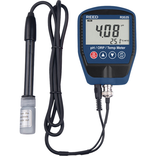 pH/mV Meter with Temperature Auto-Cam