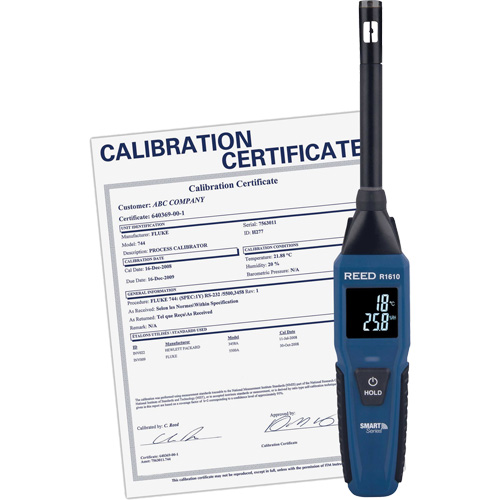 Bluetooth Smart Series Thermo-Hygrometer with ISO Certificate, 0% - 100% RH, -4°- 140° F ( -20° - 60° C ) Auto-Cam