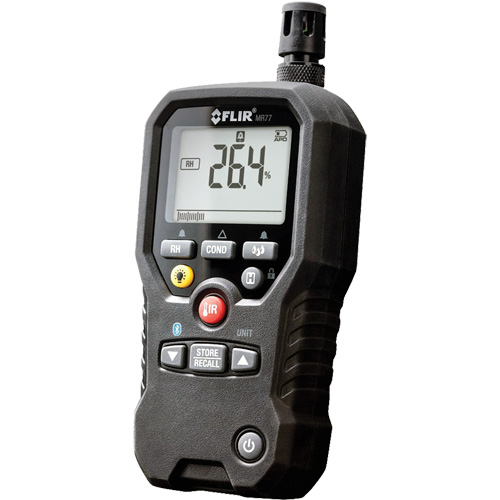 MR77 5-in-1 Moisture Meter with METERLiNK&reg;, 0 - 99% Moisture Range, -4°- 392° F ( -20° - 200° C ) Temperature Range Auto-Cam