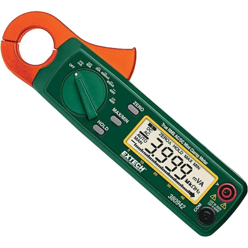 True RMS Mini Clamp Meter, AC/DC Voltage, AC/DC Current Auto-Cam