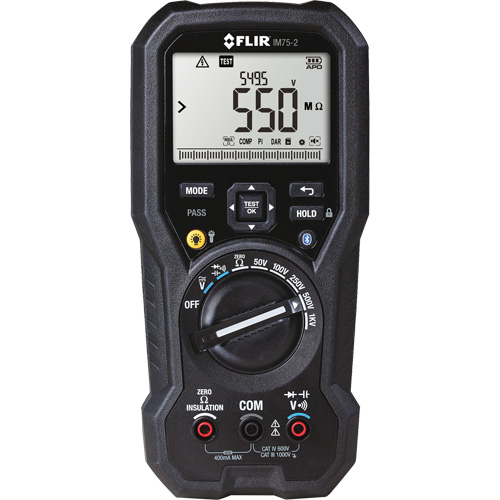 Insulation Tester and Digital Multimeter with METERLiNK&reg;, Digital Auto-Cam