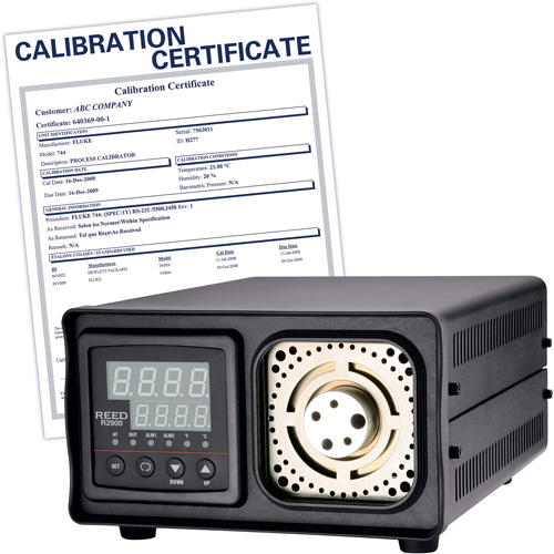 Dry Block Calibrator with Calibration Certificate Auto-Cam