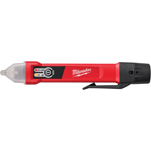 Dual Range Non-Contact Voltage Detector, 12 V - 49 V/50 V - 1000 V, Display & Sound Alert Auto-Cam