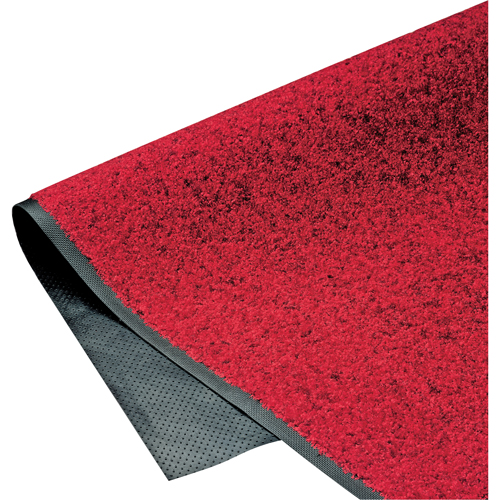 ColorStar Matting, Wiper, 4' x 6' x 3/8", Red/Black Auto-Cam