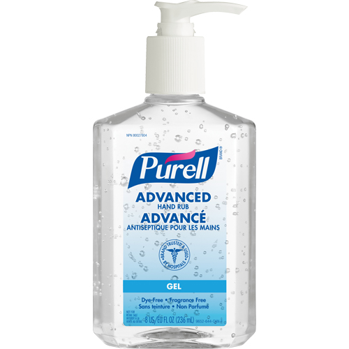 D&eacute;sinfectant pour les mains avanc&eacute;, 236 ml, Bouteille &agrave; pompe, 70 % alcool Auto-Cam