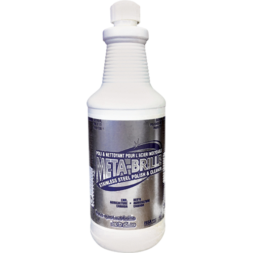 Poli pour l'acier inoxydable Meta-Brille, 950 ml/950,0 ml, Bouteille Auto-Cam