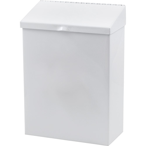 R&eacute;cipient en m&eacute;tal pour les produits menstruels Health Gards Auto-Cam