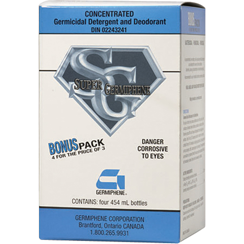 D&eacute;sinfectant Super Germiphene, 454 ml, Bouteille Auto-Cam