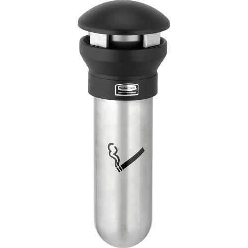 Infinity Smoking Management Solutions, Wall-Mount, Metal, 0.60 gal./0.60 US Gal. Capacity, 18" Height Auto-Cam