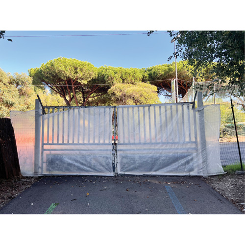 Clear Tarp, 12' x 10' x 8 mils Auto-Cam