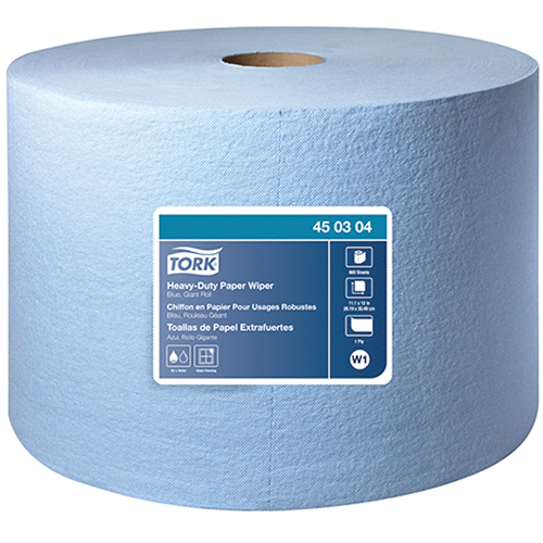 Jumbo Roll Wipers, All-Purpose, 12" L x 12" W Auto-Cam
