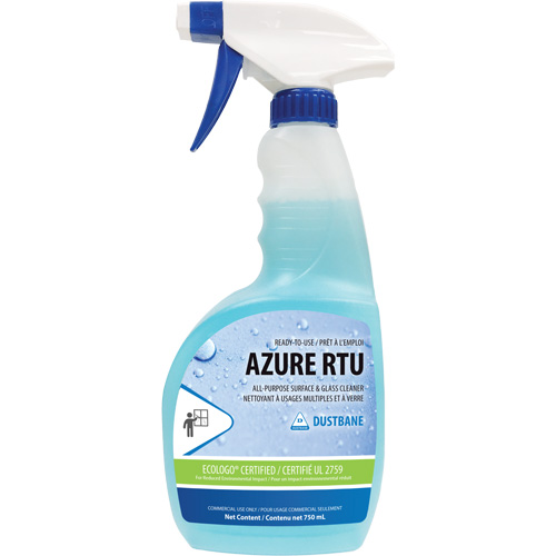 Nettoyant pour verre et fen&ecirc;tres Azure, 750 ml, Bouteille &agrave; g&acirc;chette Auto-Cam